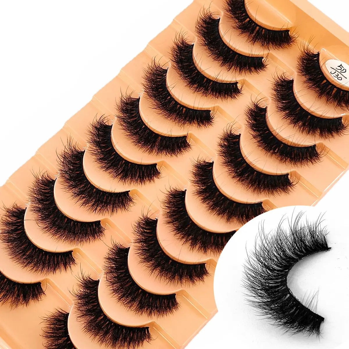 Eyelashes Thick Reusable