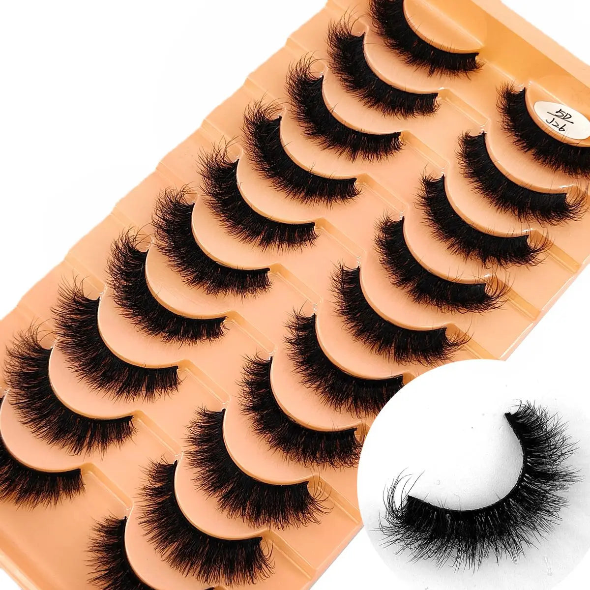 Eyelashes Thick Reusable