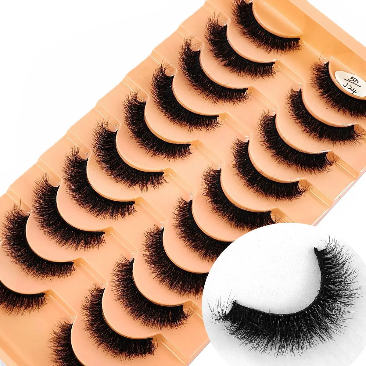Eyelashes Thick Reusable