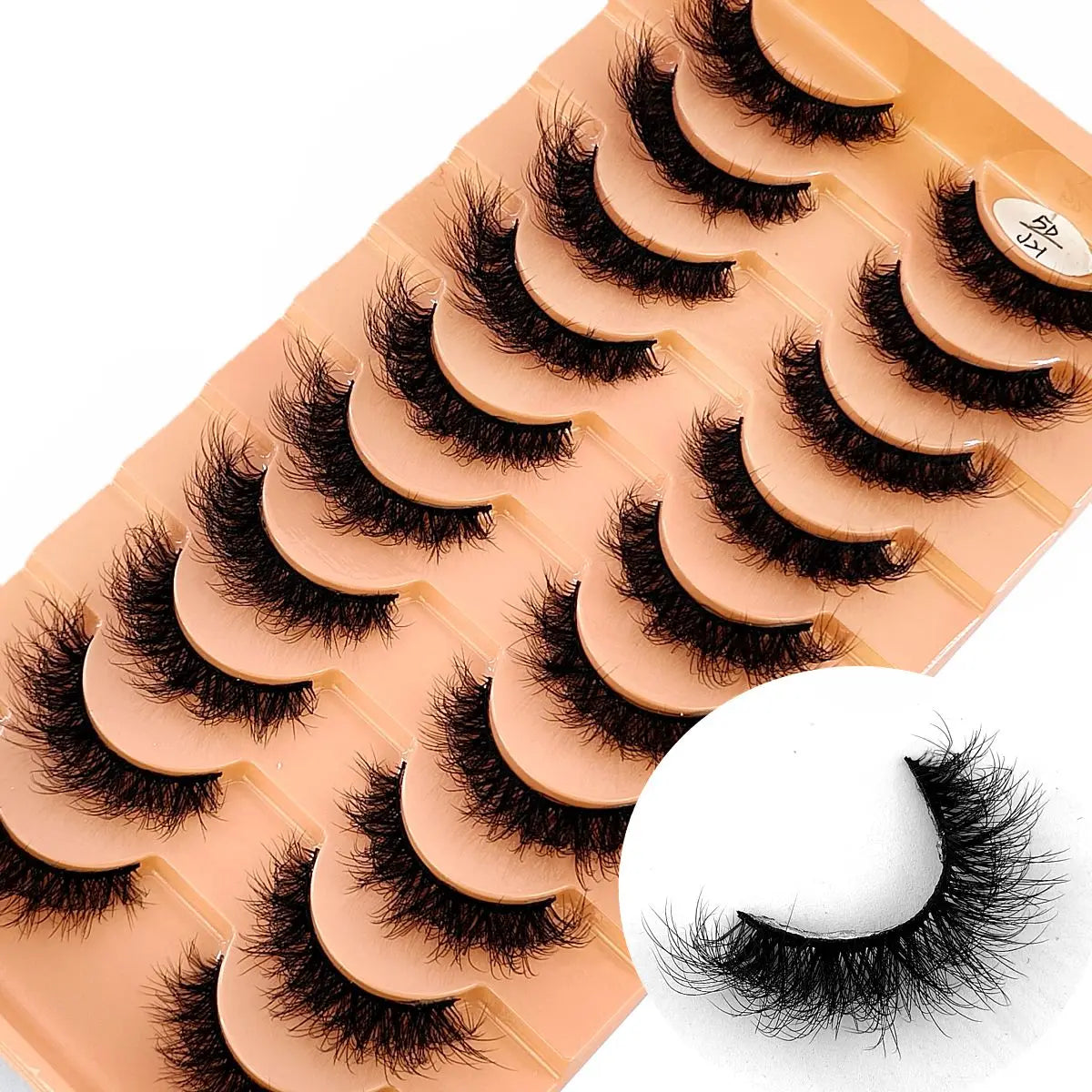 Eyelashes Thick Reusable