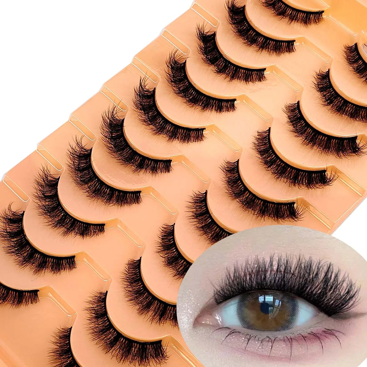 Eyelashes Thick Reusable