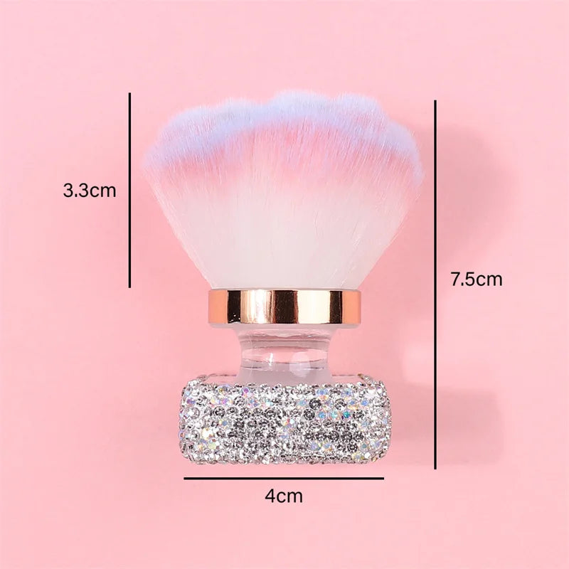 Diamond Handle Makeup Brushes