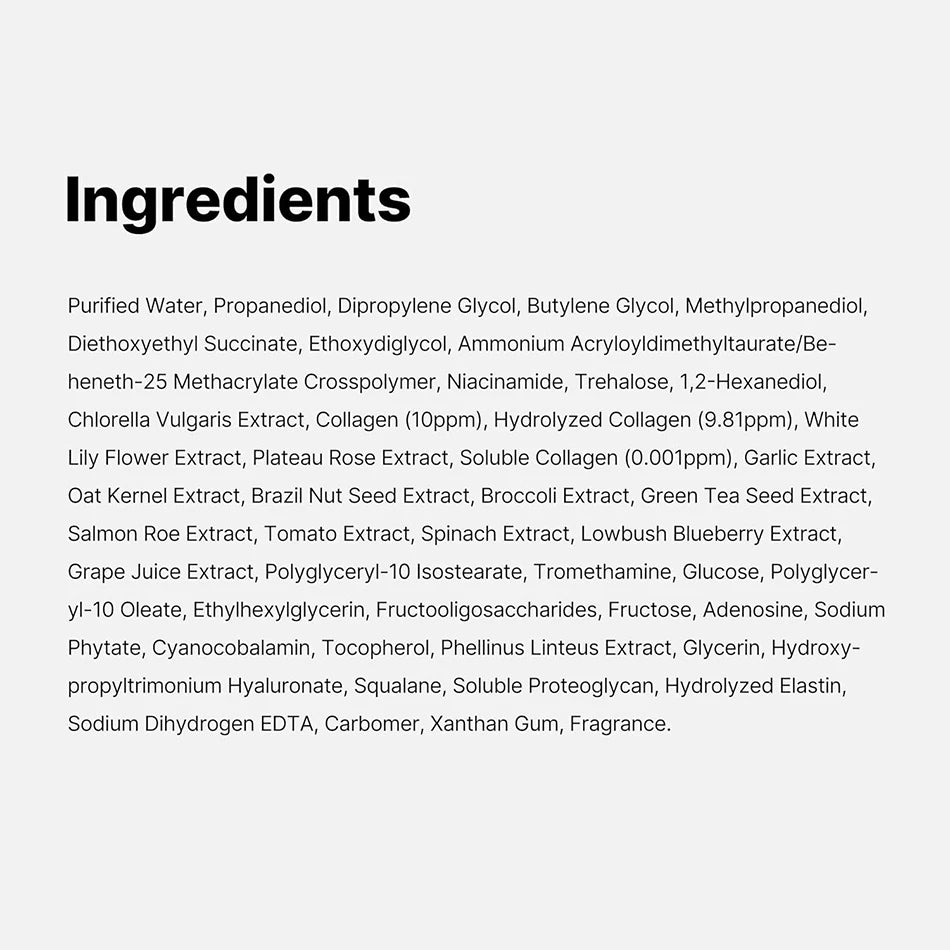 24h Glow & Lifted Collagen Jelly Cream Niacinamide And Hydrolyzed
