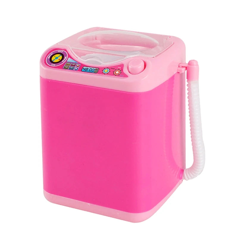 Automatic Mini Washing Machine Makeup Sponge Cleaner Make Up Powder Puff Cleaning Machine Makeup Sponge Clean Tool