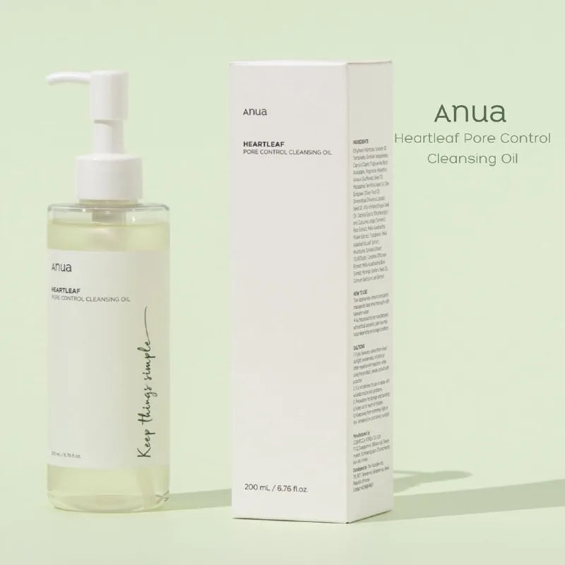 Anua Heartleaf Best Sellers： 77% Soothing Toner & Pore Control Cleansing Oil & 77 Clear Pad