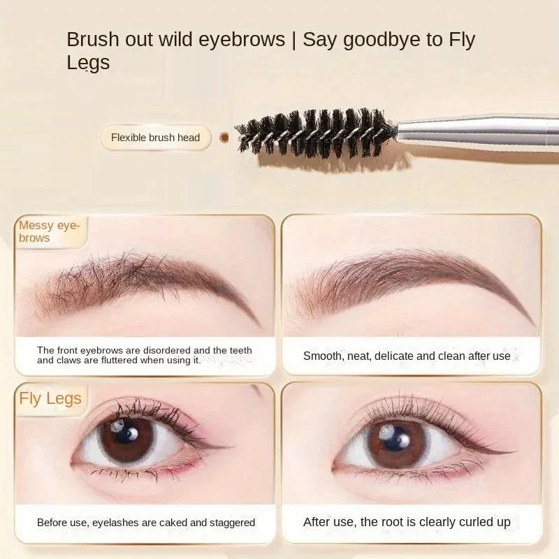 Eyebrow Brush and Lash Comb Double Head