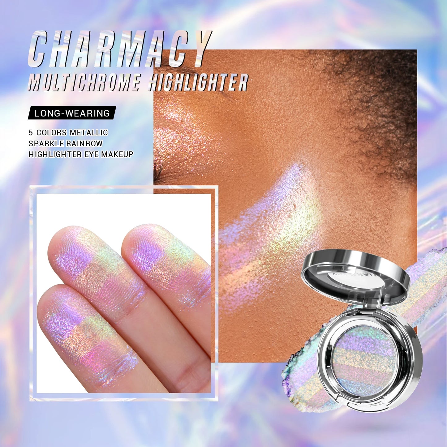 CHARMACY Rainbow Duochrome Highligter