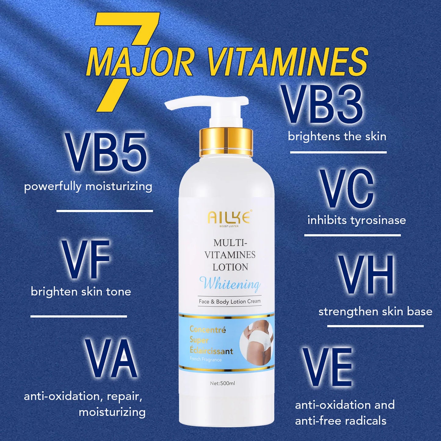 Multi-Vitamin Body Lotion& antioxidant