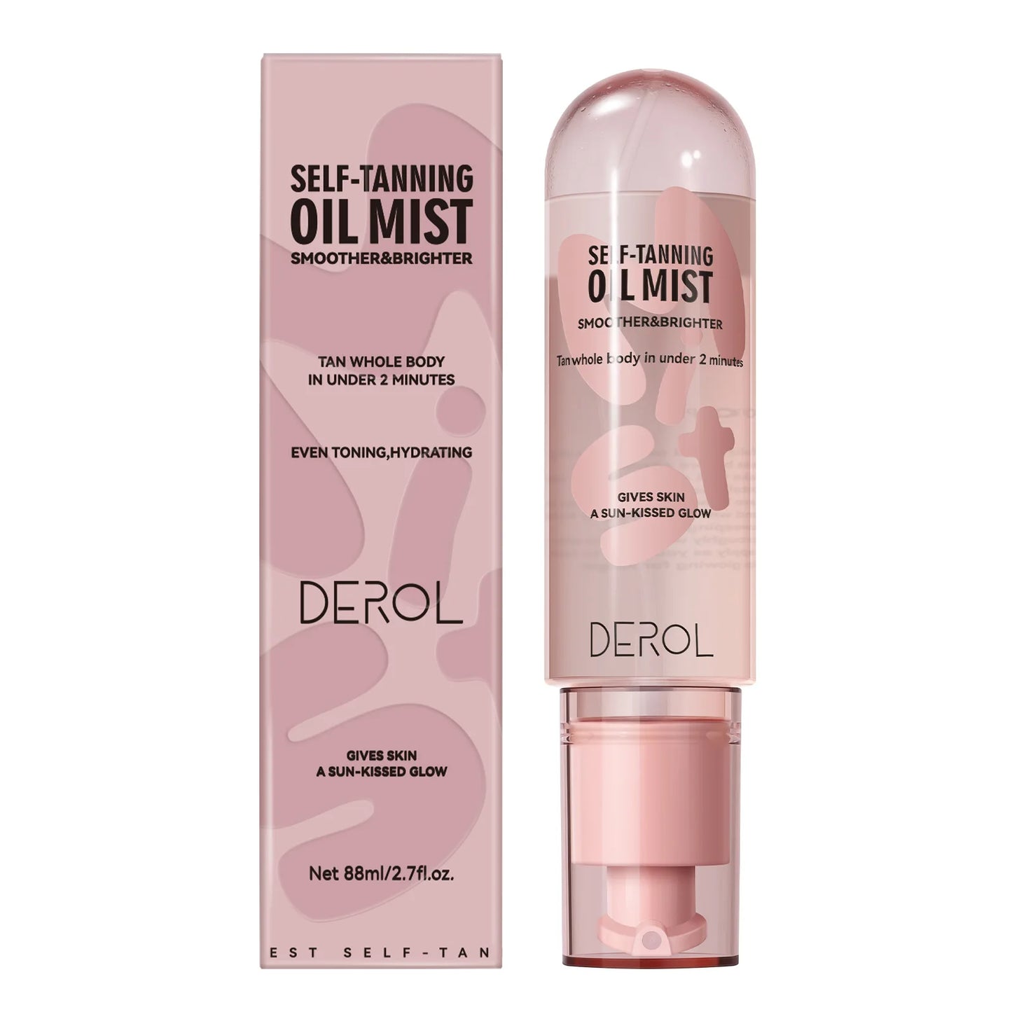 DEROL tanning spray hydrating