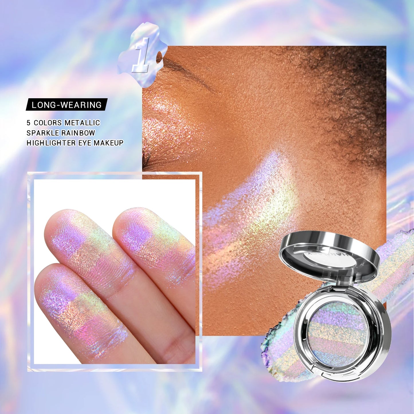 CHARMACY Rainbow Duochrome Highligter