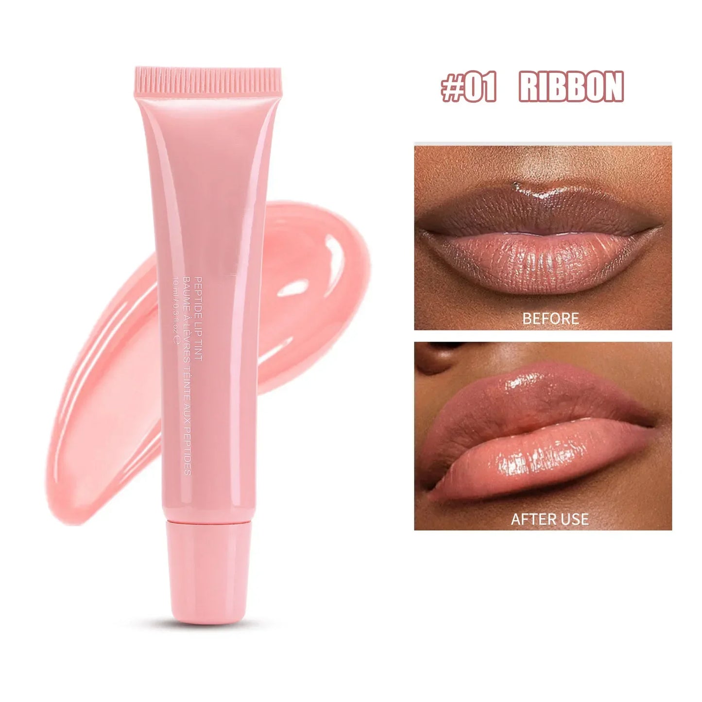 Nude Brown Plumping Lip Gloss