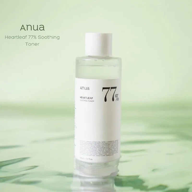 Anua Heartleaf Best Sellers： 77% Soothing Toner & Pore Control Cleansing Oil & 77 Clear Pad