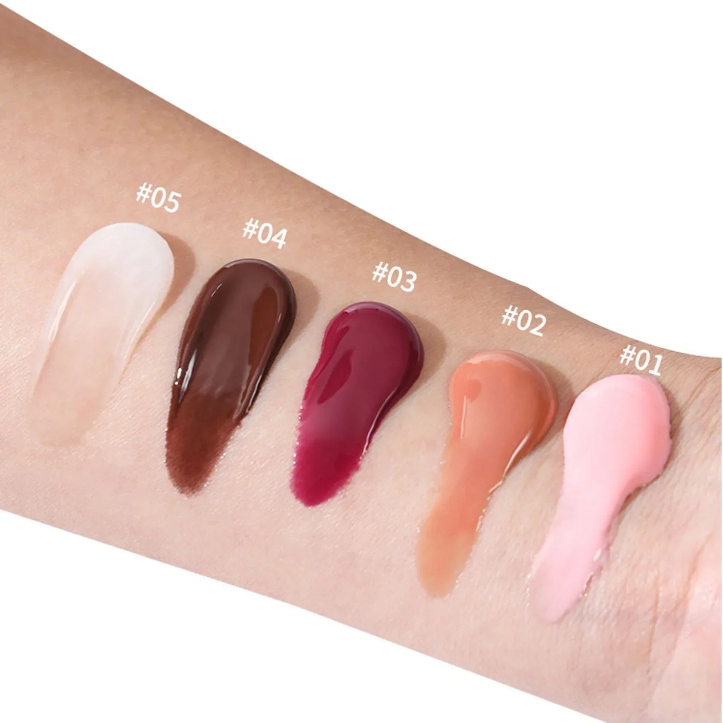 Nude Brown Plumping Lip Gloss