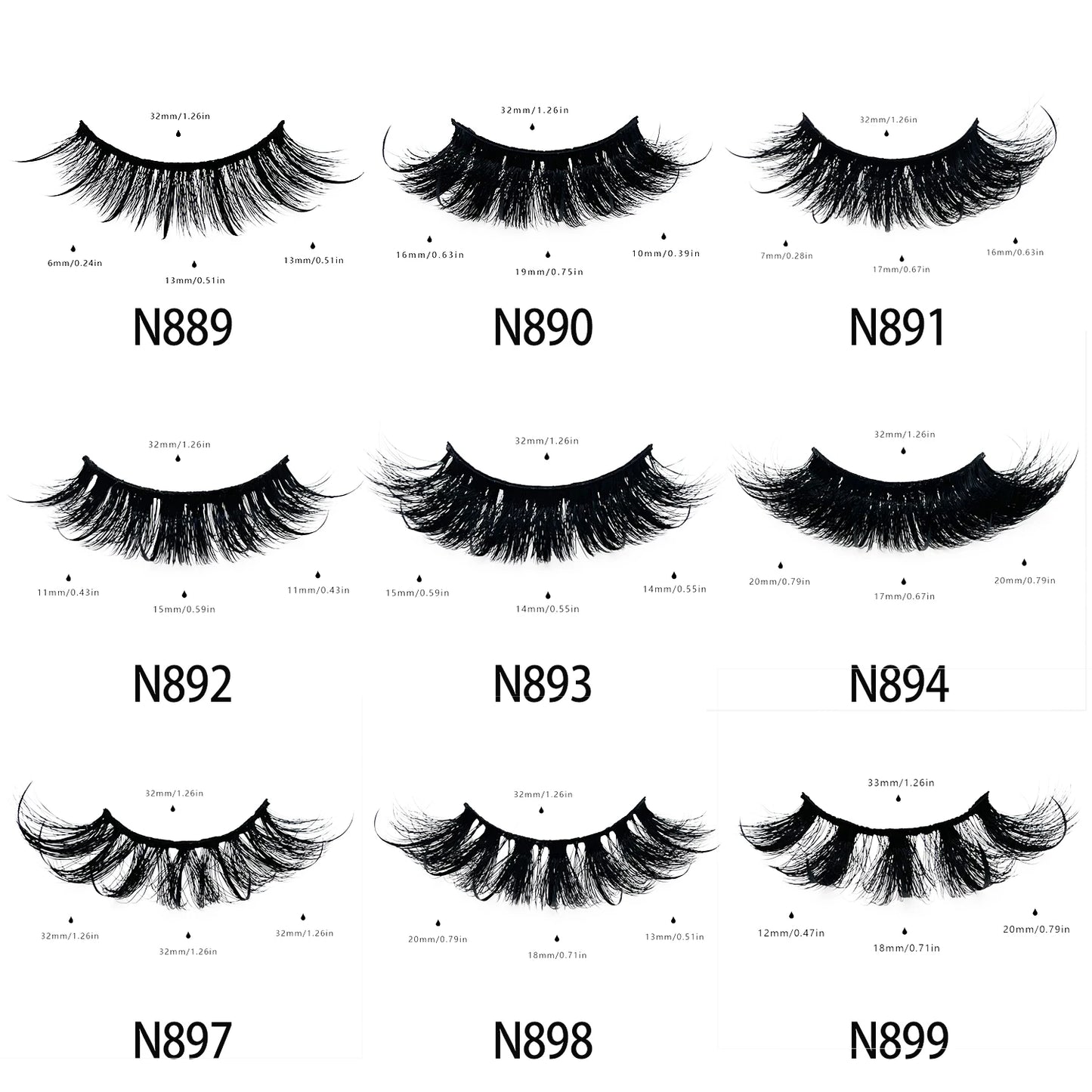 Wispy Natural Lashes